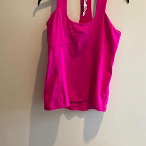 lululemon athletica Hot Pink Athletic Tank size 10